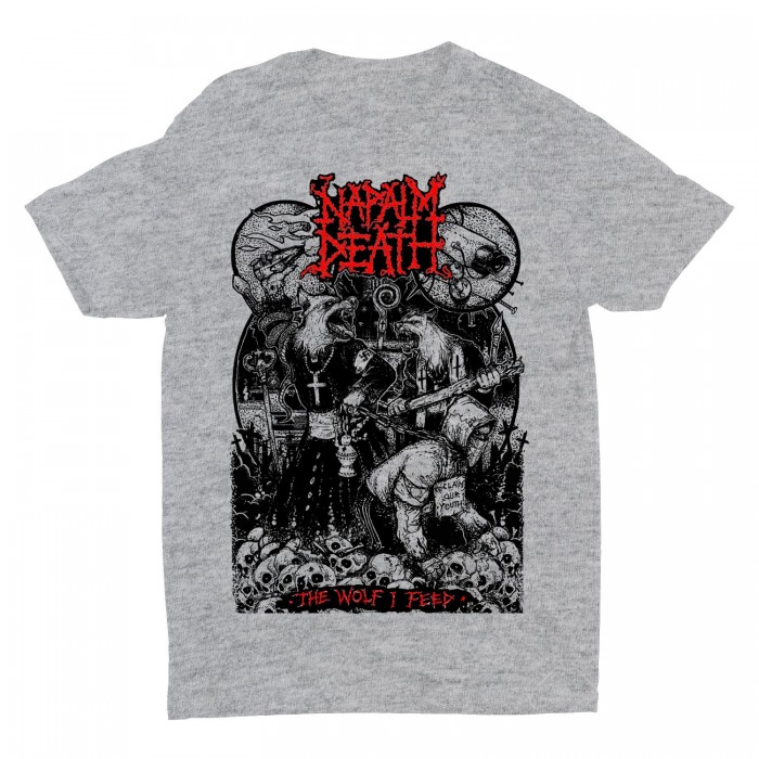 Official Merchandise NAPALM DEATH - WOLF I FEED