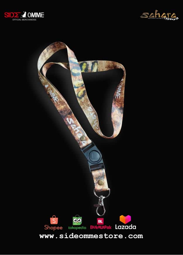 Official Merchandise SAHARA LANYARD OFFICIAL X SIDE OMME STORE@2021