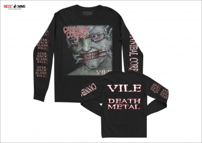 CANNIBAL CORPSE - VILE DEATH METAL LONGSLEEVE Official Merchandise