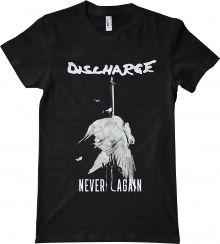 Official Merchandise DISCHARGE -  NEVER AGAIN