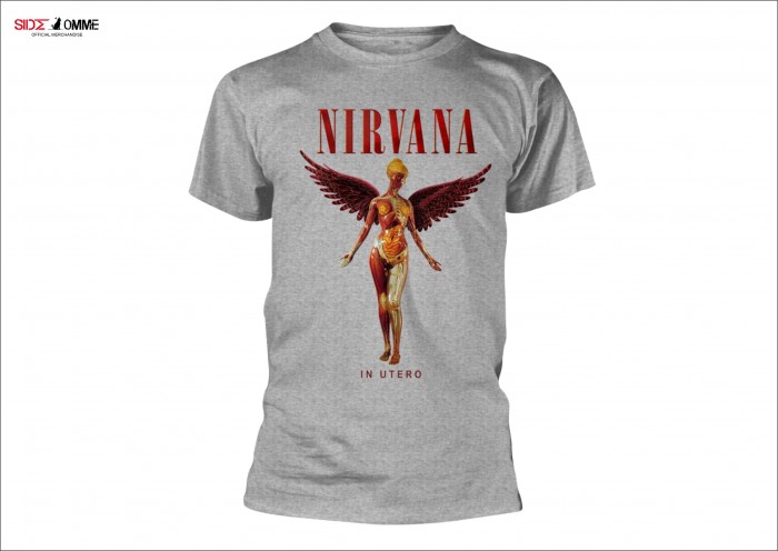NIRVANA - IN UTERO (SPORT GREY) Official Merchandise