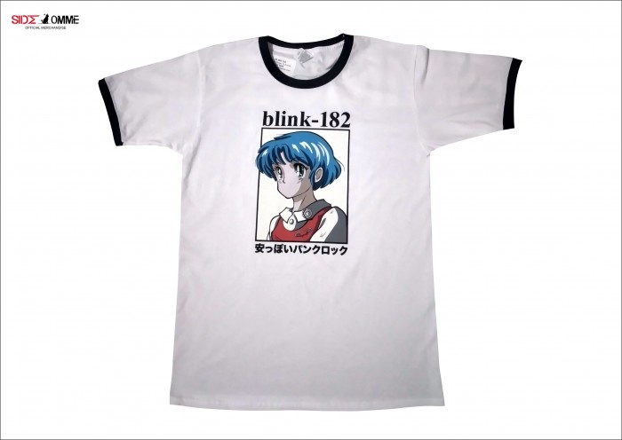 Official Merchandise BLINK 182 - UNISEX RINGER TS ANIME