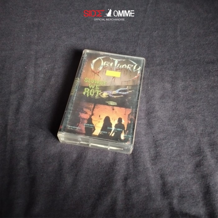 Official Merchandise OBITUARY - SLOWLY WE ROT CASSETTE