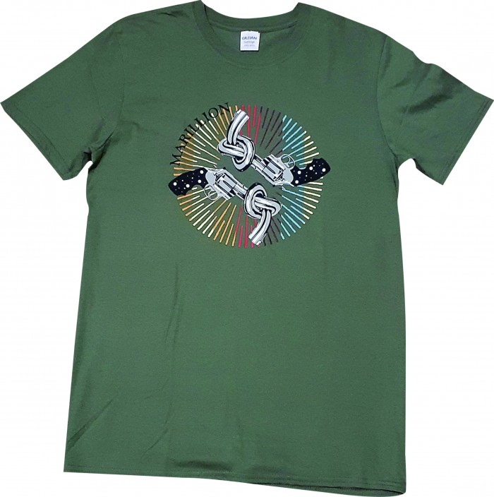 Official Merchandise Marillion - Military Green Living In F E A R