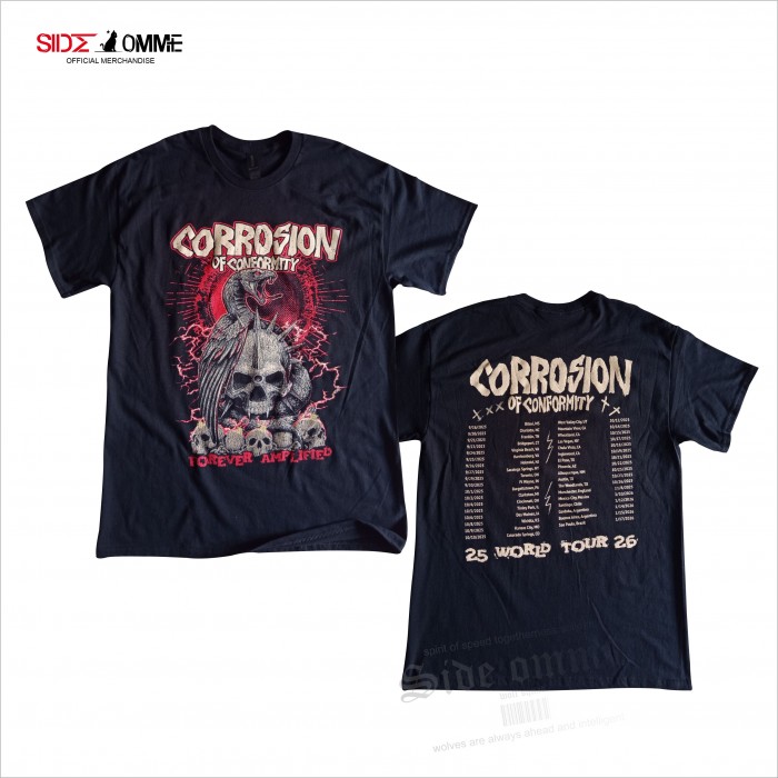 Official Merchandise CORROSION OF CONFORMITY - FOREVER AMPLIFIED TOUR 2025