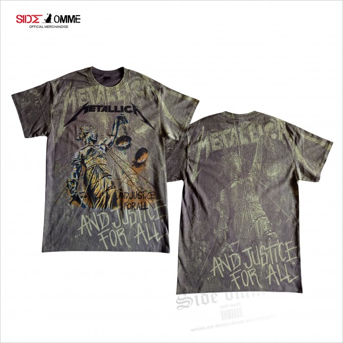 Official Merchandise METALLICA - AND JUSTICE FOR ALL NEON (ALL OVER)