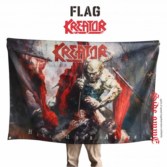 Official Merchandise KREATOR - FLAG HATE UBER ALLES