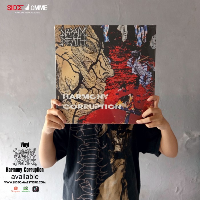 Official Merchandise NAPALM DEATH - HARMONY CORRUPTION