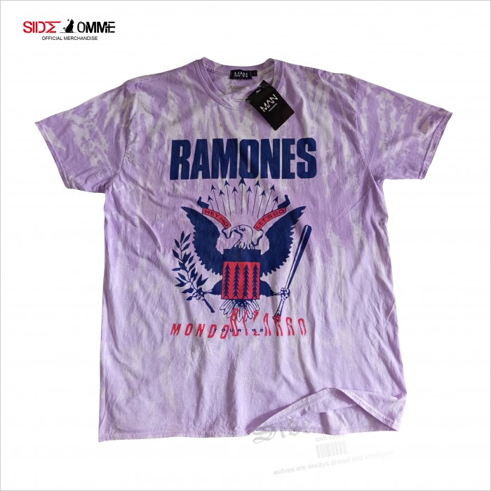 Official Merchandise RAMONES - MONDO BIZARRO TOUR '92 TIE DYE WASH