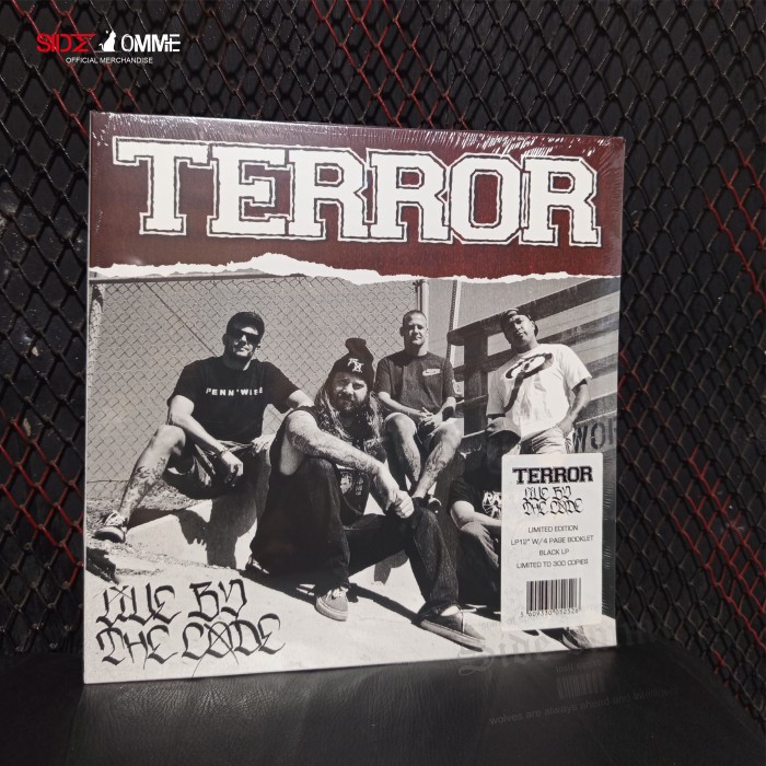 Official Merchandise TERROR - LIVE BY THE CODE