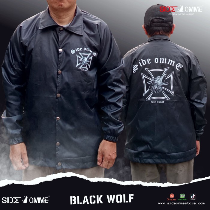 Official Merchandise COACH JAKET - BLACK WOLF