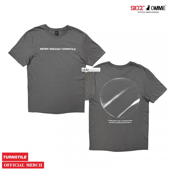 Official Merchandise TURNSTILE - RIGHT PLACE, RIGHT TIME (CHARCOAL GREY)
