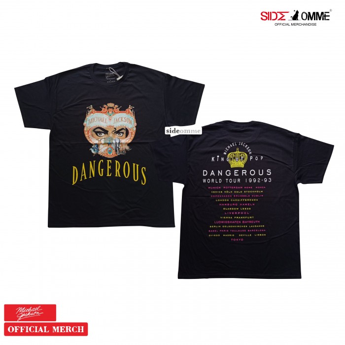 Official Merchandise MICHAEL JACKSON - DANGEROUS WORLD TOUR