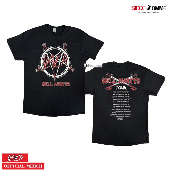 Official Merchandise SLAYER - HELL AWAITS TOUR