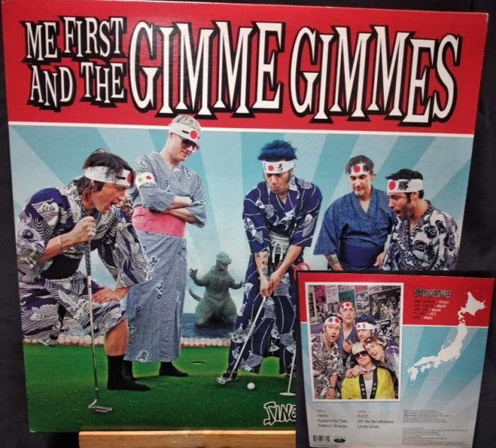 Official Merchandise ME FIRST AND THE GIMME GIMMES - SING IN JAPANESE