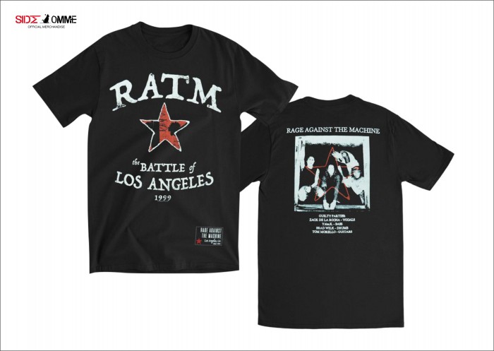 Official Merchandise RAGE AGAINST THE MACHINE - BATTLE STAR